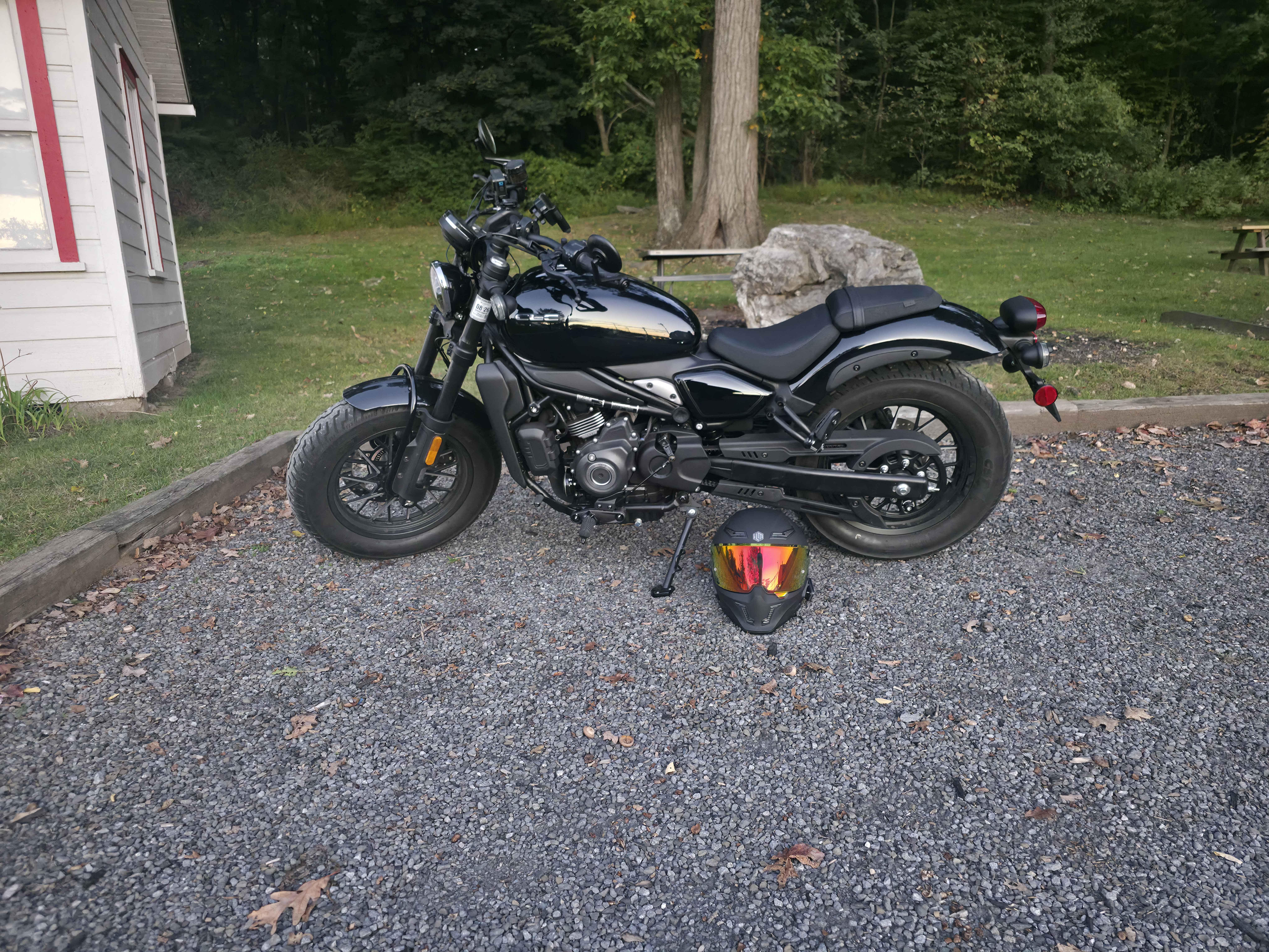 So, went and got a motorcycle.