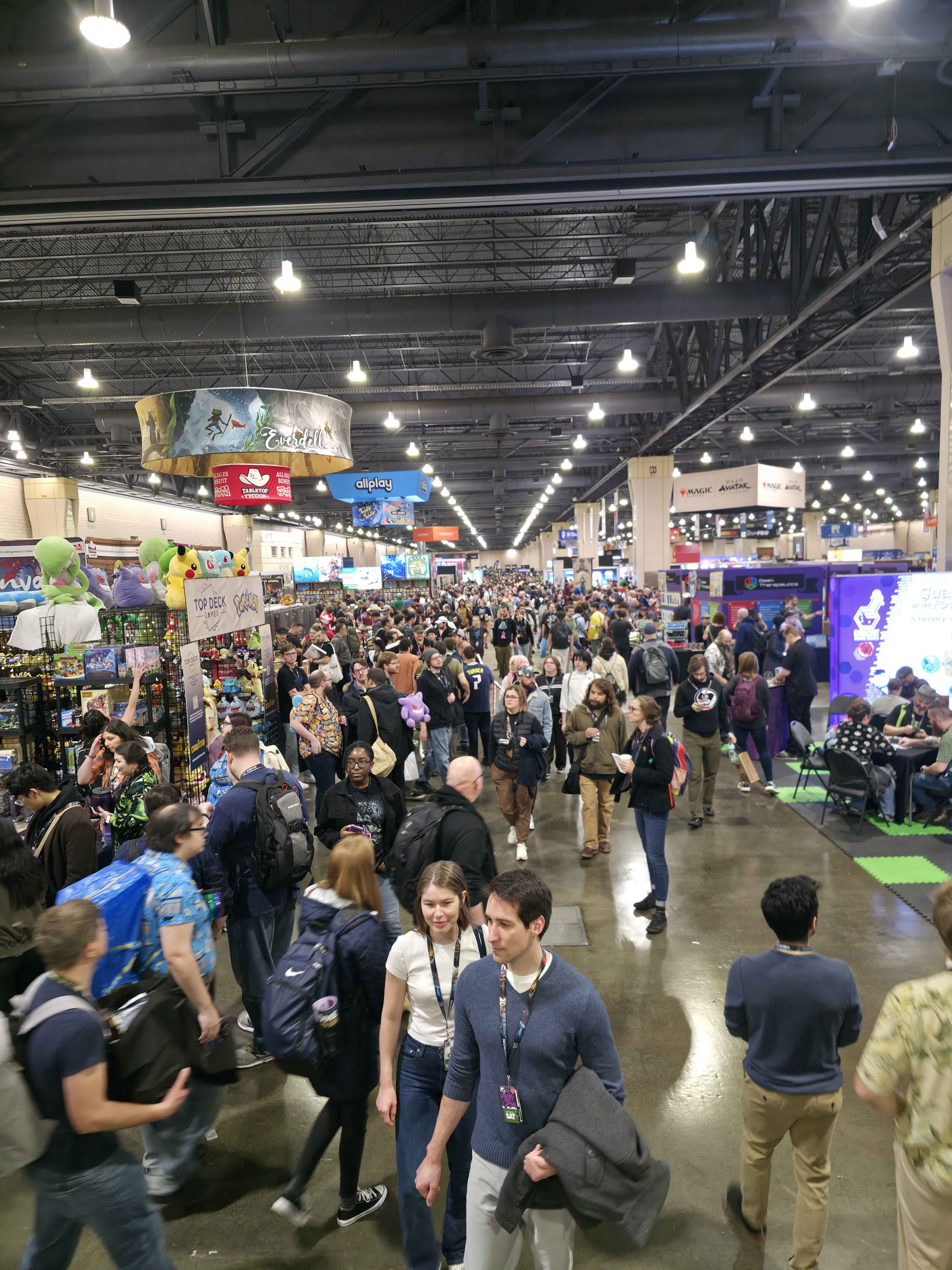 Photo of a large crowd at a convention